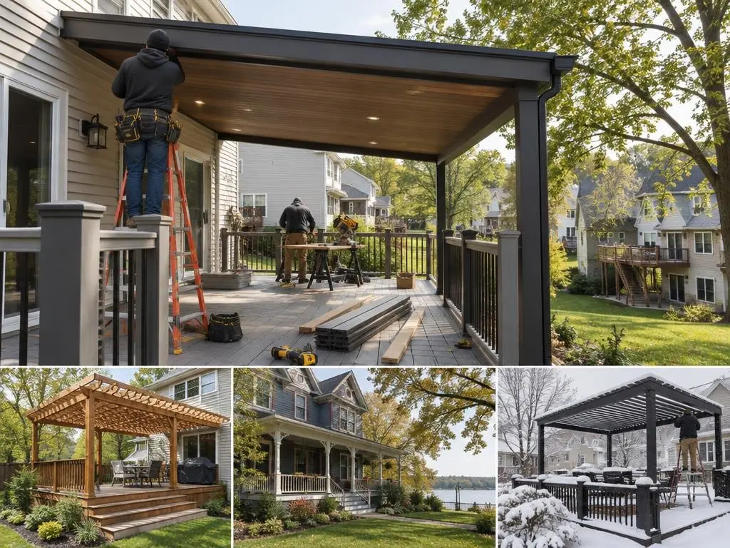 Covered Decks & Pergolas in Elgin, IL
